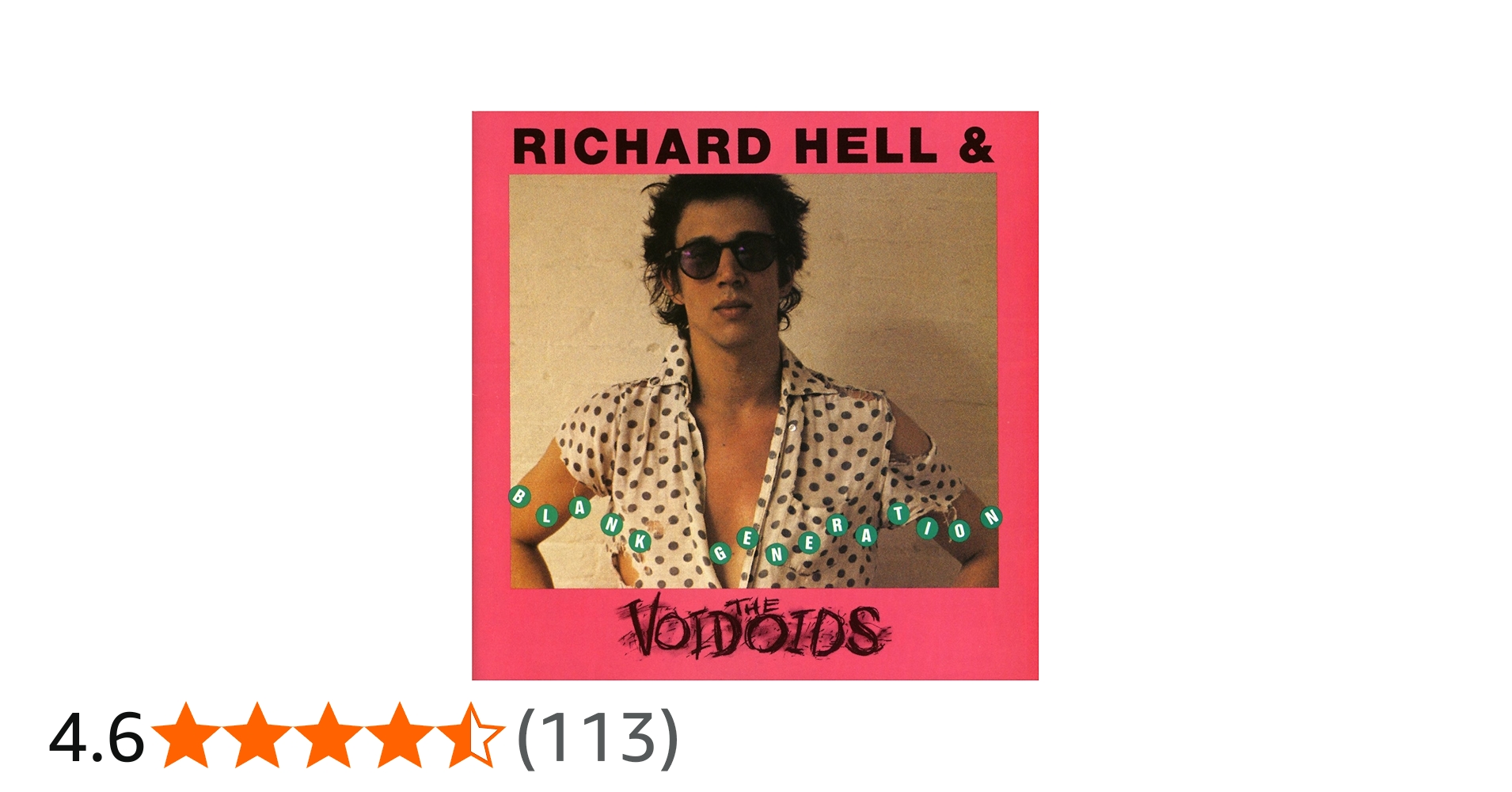 Amazon.co.jp: Blank Generation: ミュージック