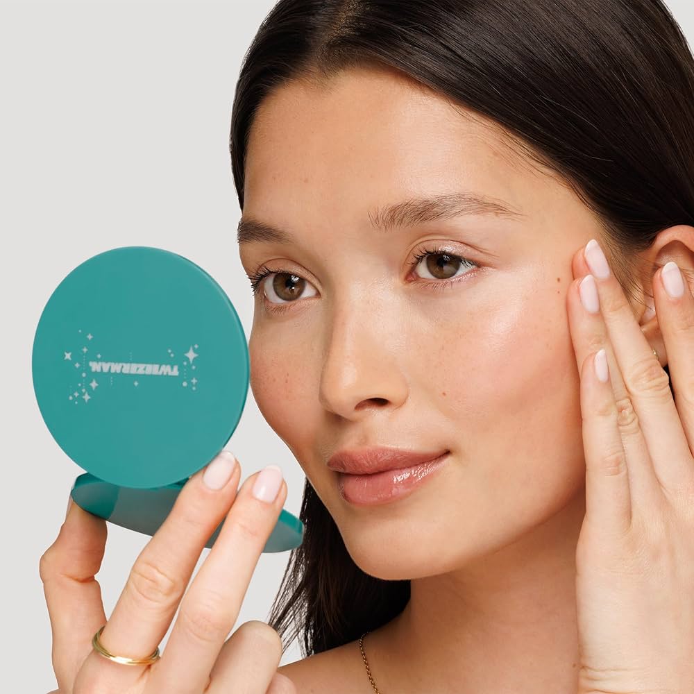 Amazon.com : Tweezerman Majestic Turquoise iLashcomb and Mirror