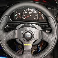 Amazon | MOMO(モモ) ステアリング ティーム 28パイ BK T-1001
