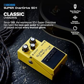 Amazon | BOSS Super OverDrive SD-1 | ディストーション・オーバー