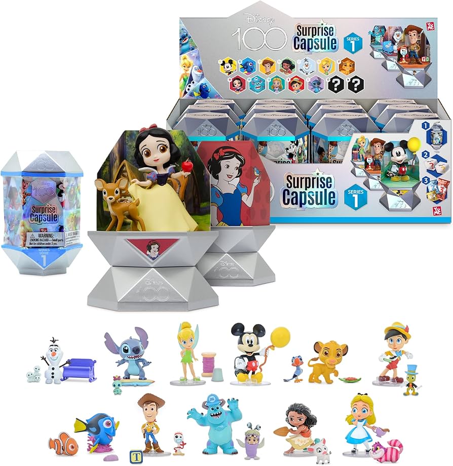 Amazon.co.jp: YuMe 公式ディズニー100サプライズミステリーカプセル
