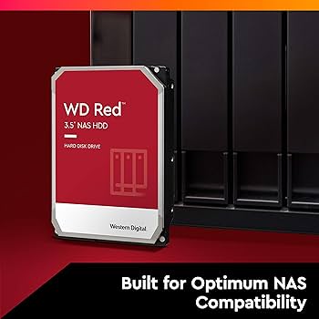Amazon.com: Western Digital 4TB WD Red NAS Internal Hard Drive HDD