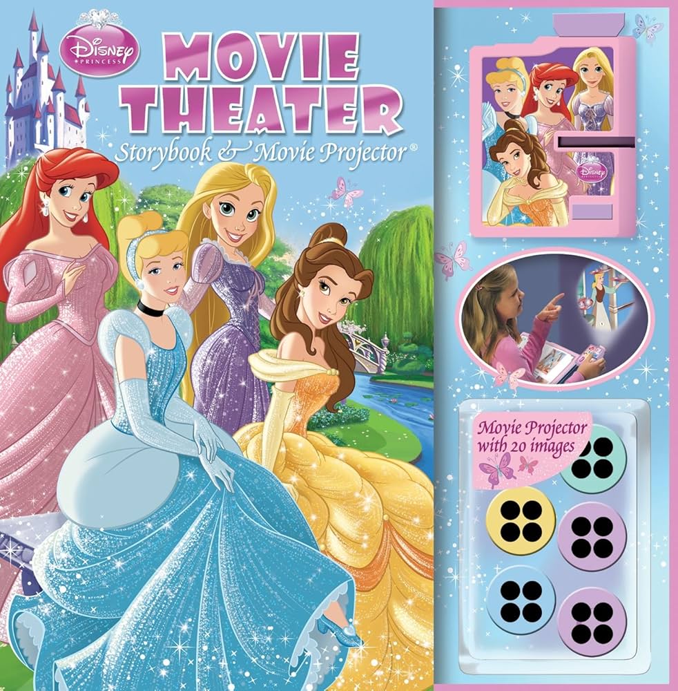 Amazon.com: Disney Princess Movie Theater: Storybook & Movie