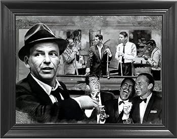 Amazon.com: The Rat Pack Shooting Pool 3D Poster Wall Art Decor