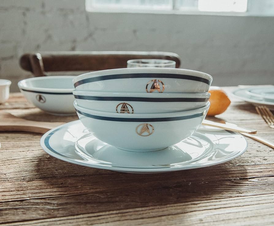 Amazon.com | Star Trek: Picard 25th Century 16-Piece Ceramic