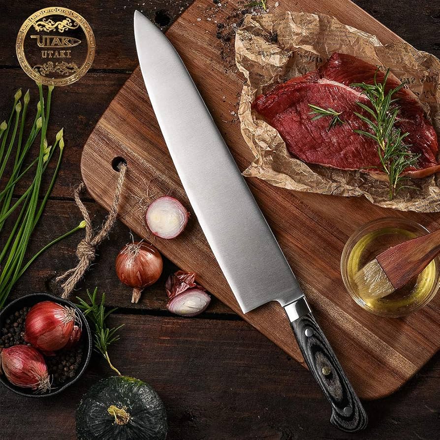 Amazon | Utaki 牛刀包丁 包丁 刃渡り295mm ステンレス ドイツ4116鋼