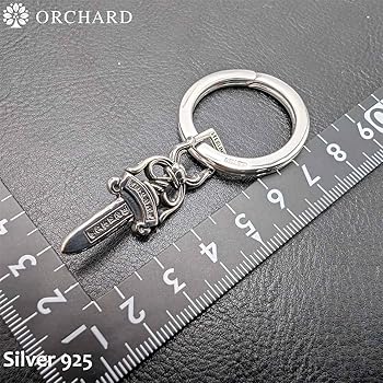Amazon.co.jp: シルバー925 キーリング キーチェーン キーホルダー