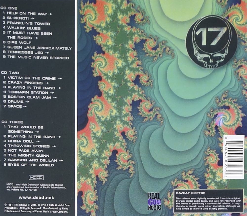Grateful Dead - Dick's Picks Vol. 17-Boston Garden 9/25/91 (3-CD