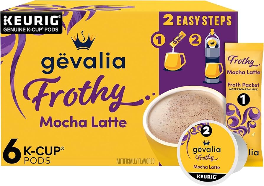 Amazon.com: Gevalia Frothy 2-Step Artificially Flavored Mocha