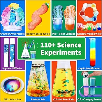 Amazon.com: JOPSHEEN 110+ Science Experiments Kits for Kids