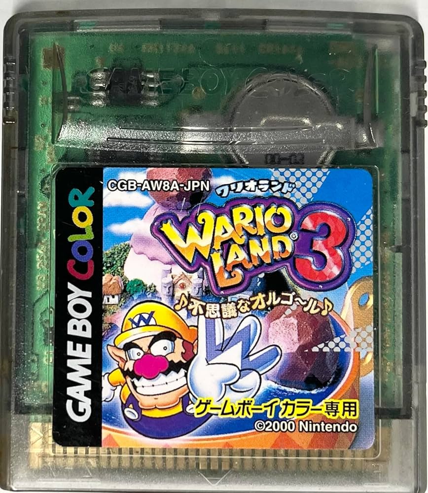 Amazon | ワリオランド3 不思議なオルゴール | ゲームソフト