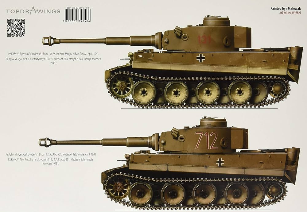 Amazon | Panzerkampfwagen VI Tiger (Topdrawings, 7075
