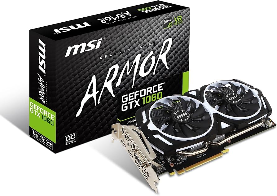Amazon.com: msi Computer GTX 1060 Armor 6G OCV1 NVIDIA GeForce