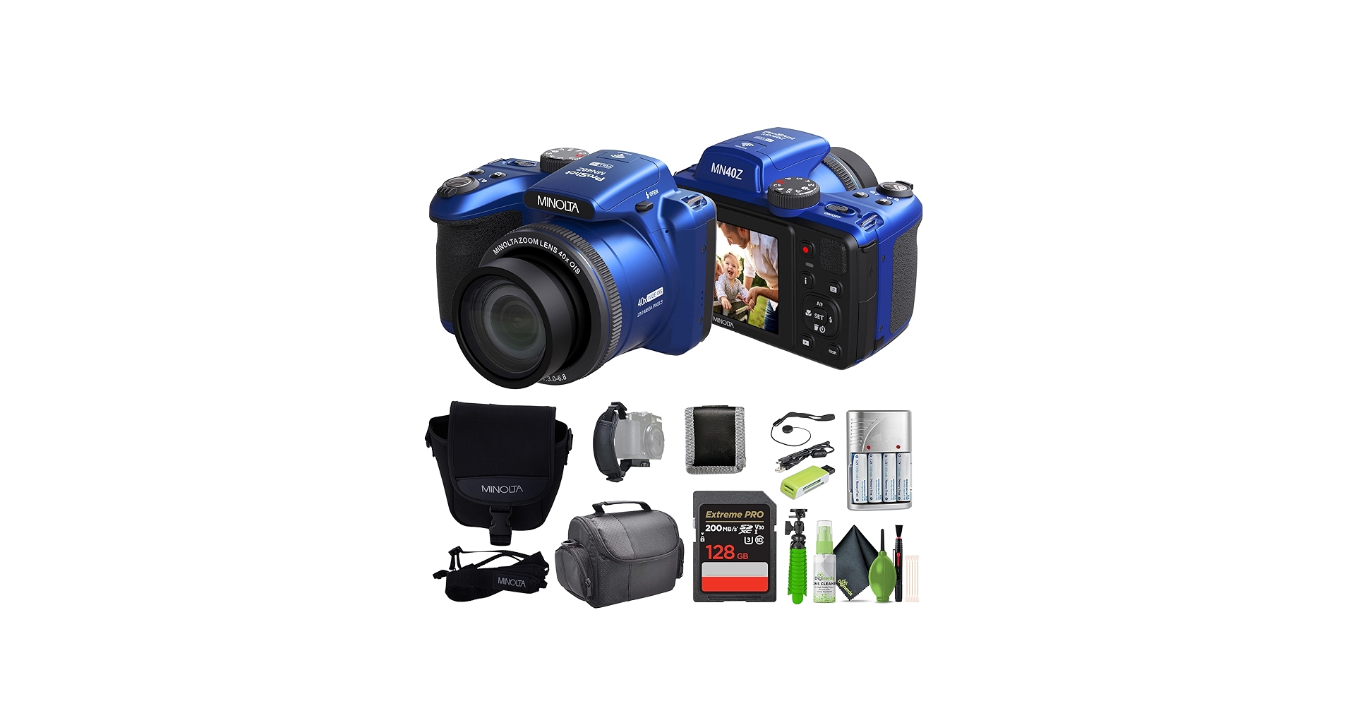 Amazon.com : MINOLTA MN40Z 20 Mega Pixels 40x Optical Zoom Digital