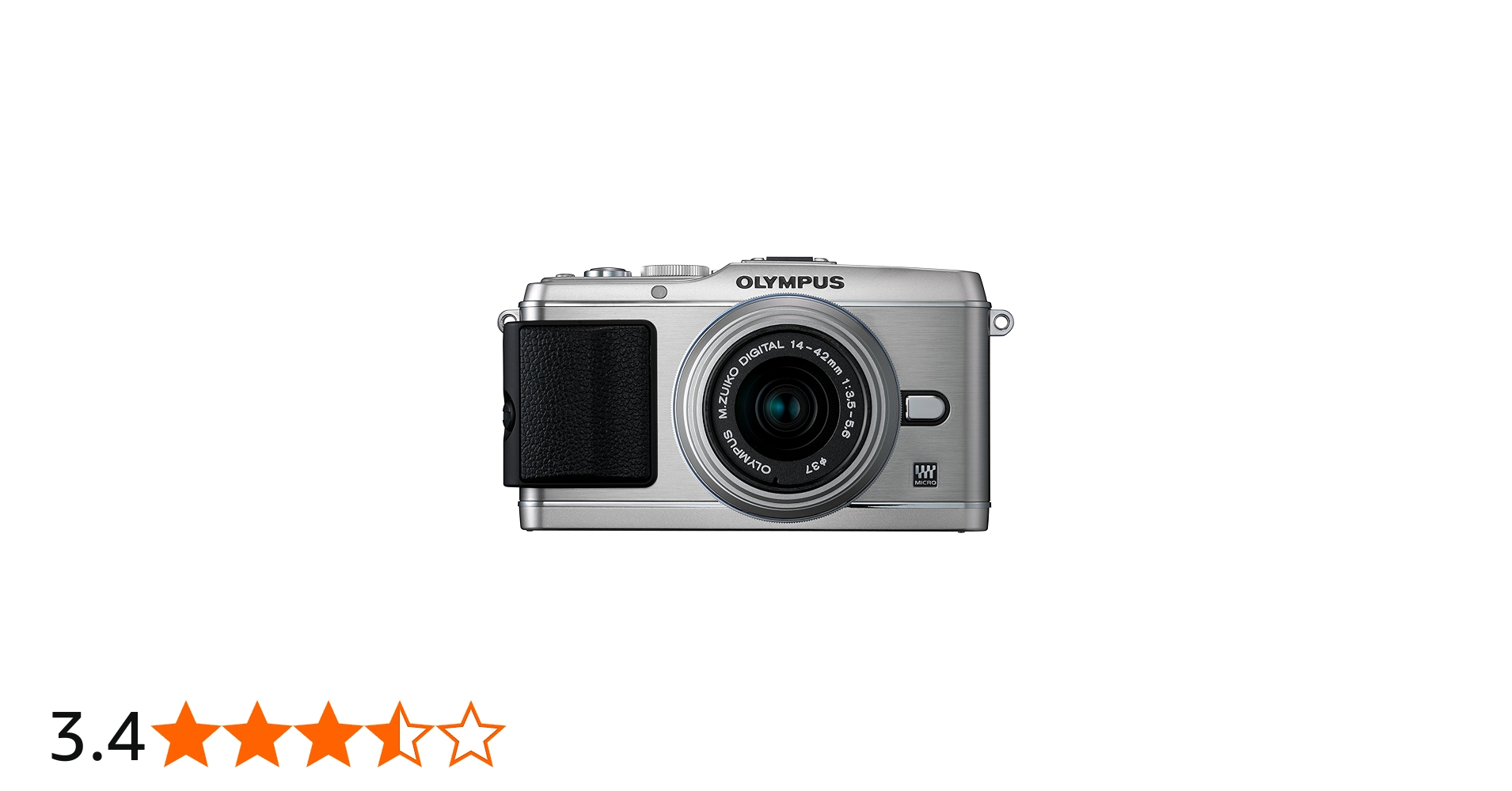 Amazon | OLYMPUS ミラーレス一眼 PEN E-P3 レンズキット シルバー E