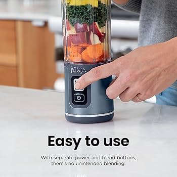 Amazon.com: Ninja BC151BK Blast Portable Blender, Cordless, 18oz