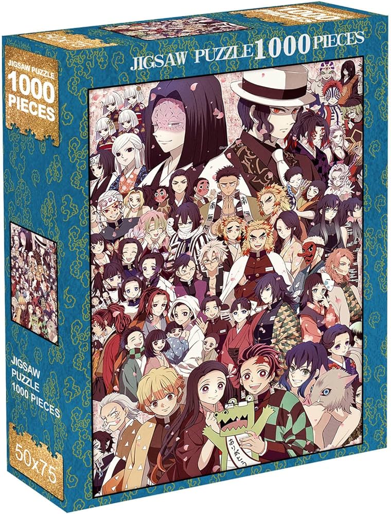 Amazon | 鬼滅の刃 パズル 1000ピース 全てキャラクタ 全员 集合 柱