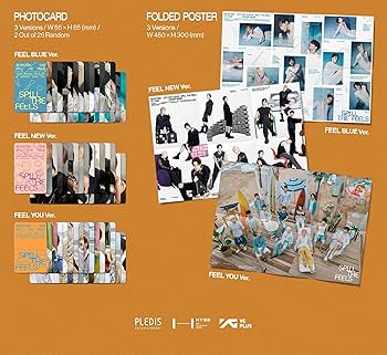 Amazon.com: SEVENTEEN - 12th Mini Album [SPILL THE FEELS] FEEL YOU