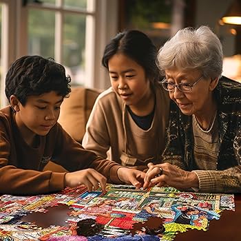 Amazon.co.jp: White Mountain Puzzles アメリカンダイナー 1000ピース