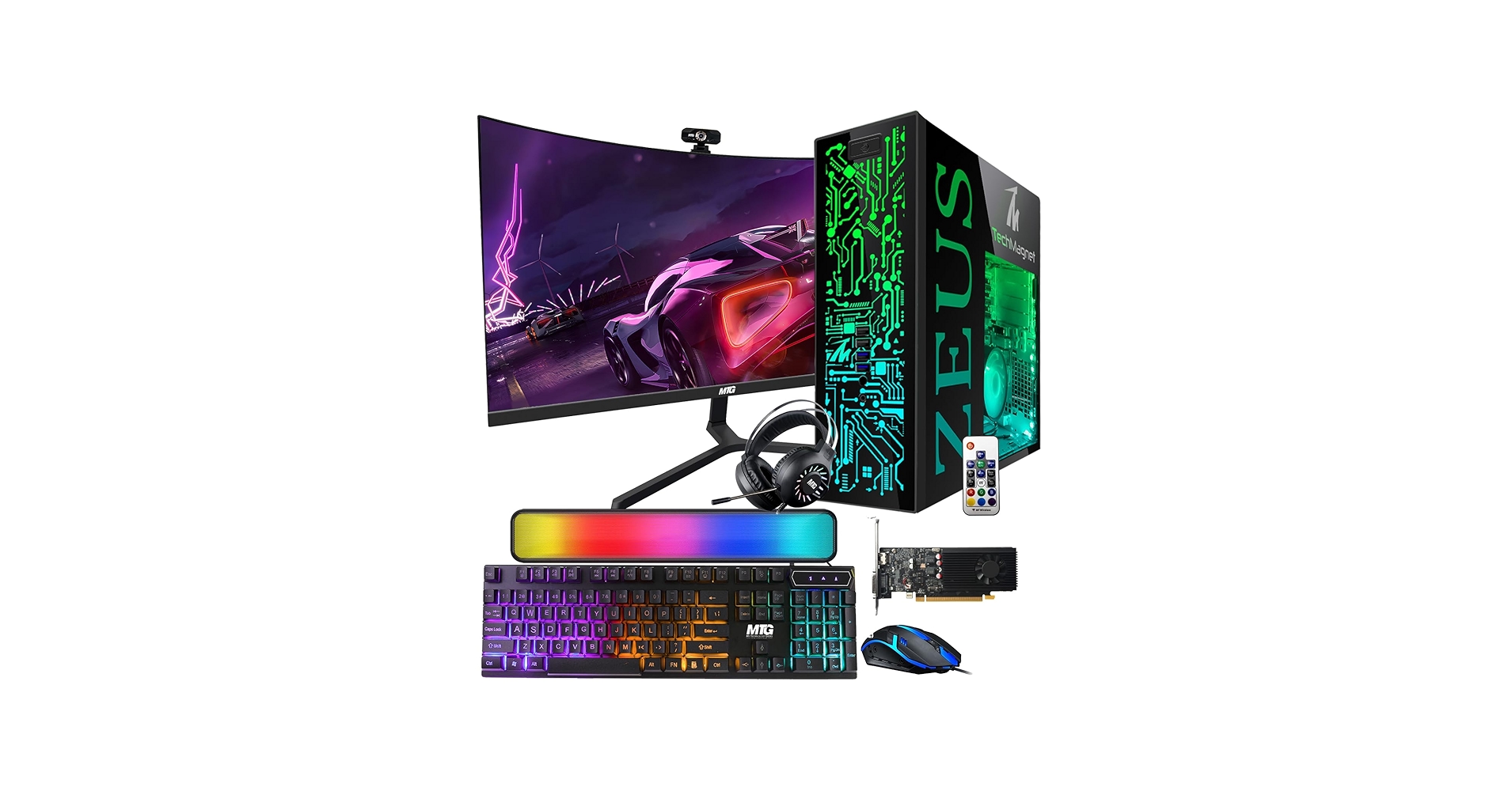 Amazon.com: TechMagnet Gaming Desktop PC, Intel i5 4th Gen, Zeus