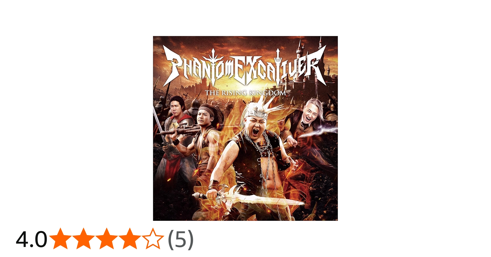 Amazon.co.jp: THE RISING KINGDOM - Phantom Excaliver [CD