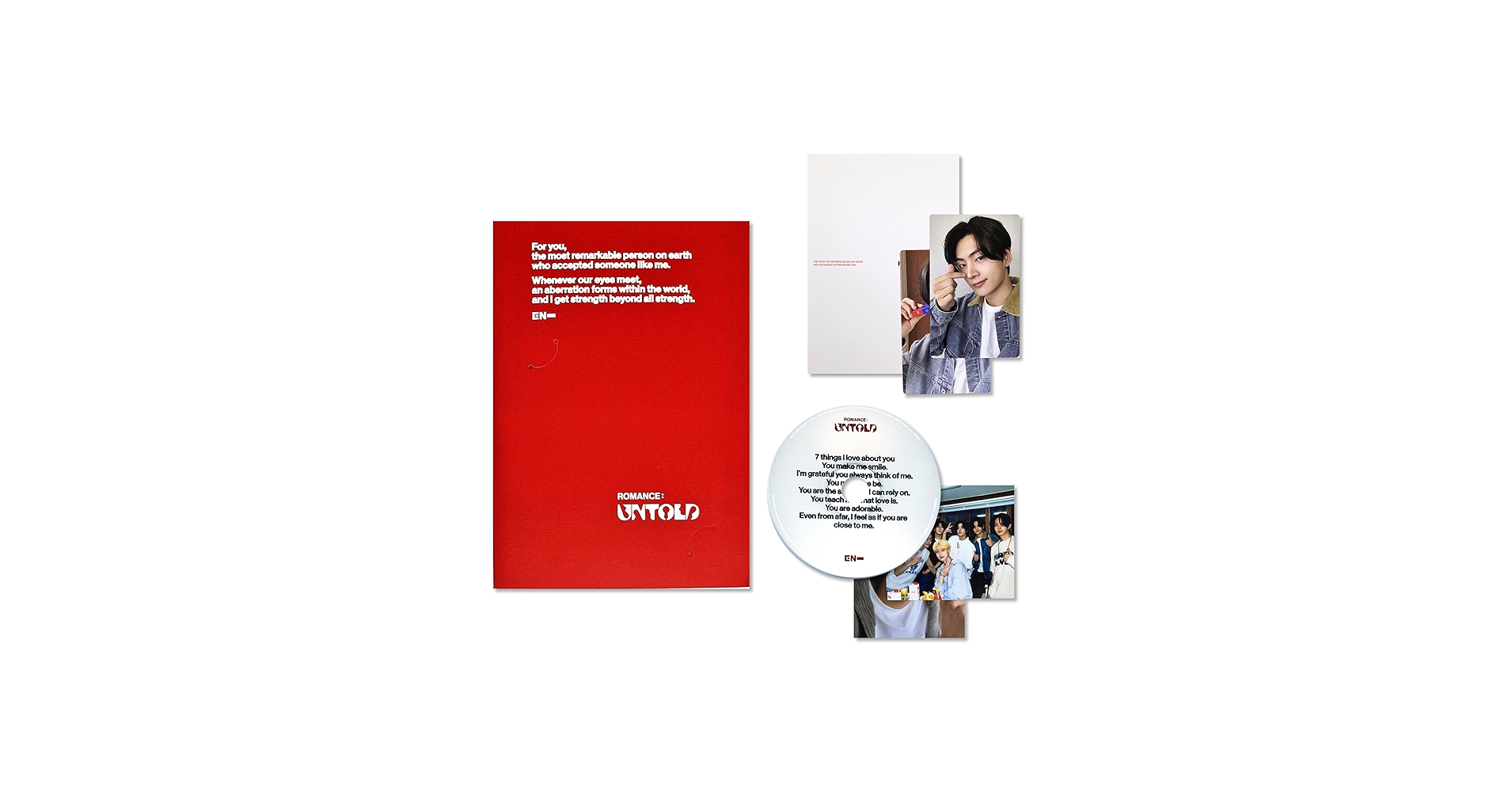 ENHYPEN - 2nd full album [ROMANCE : UNTOLD] (ENGENE Ver. - RANDOM