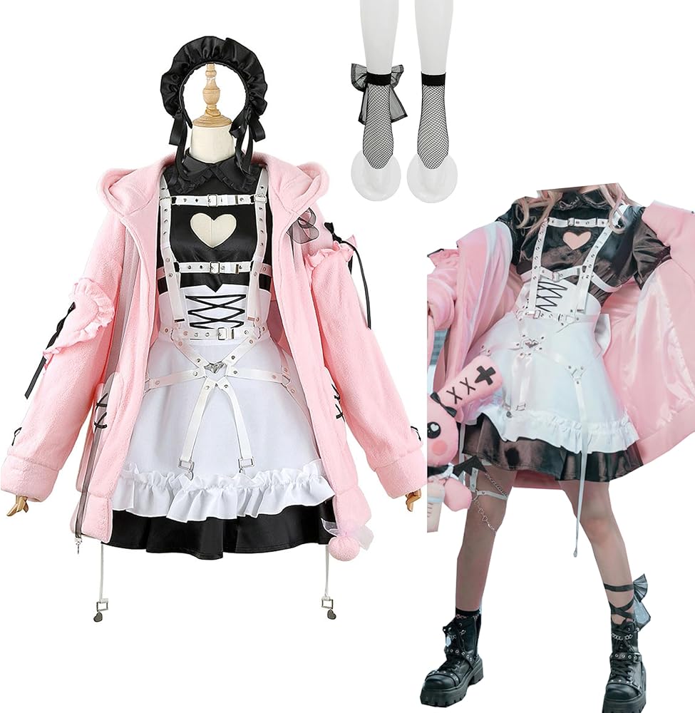 Amazon.co.jp: [花ちゃんのCOS屋]コスプレ 魔界ノりりむ コスプレ 衣装