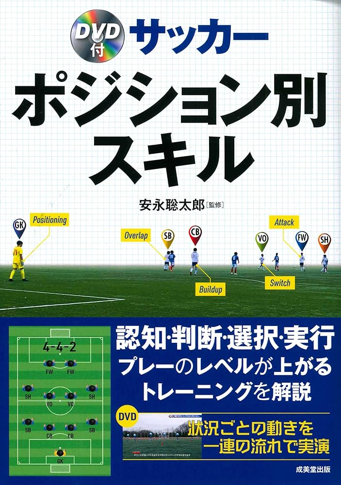 DVD付 サッカー ポジション別スキル | 安永 聡太郎 |本 | 通販 | Amazon