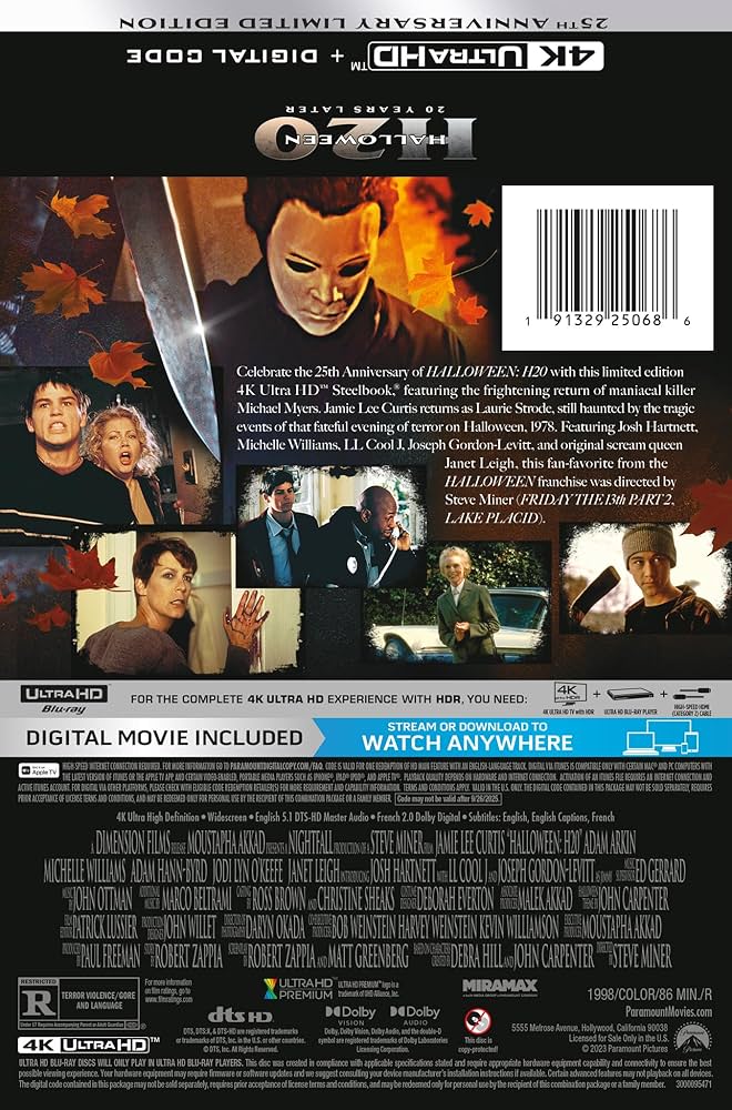 中古】【廃盤】【国内盤】ハロウィンH20('98米)ブルーレイ 中古