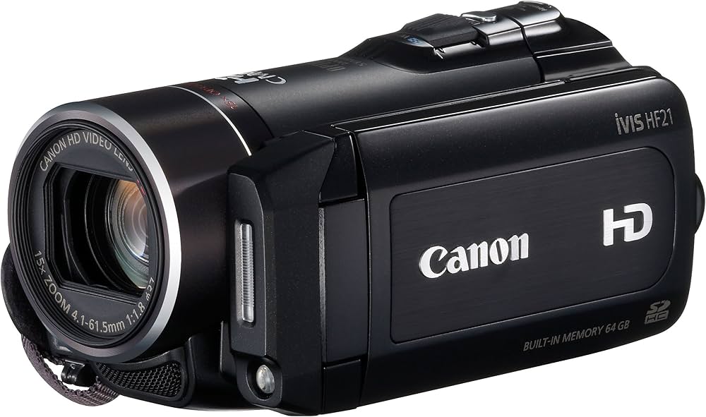 Amazon | Canon ハイビジョンデジタルビデオカメラ iVIS HF21 | ビデオ