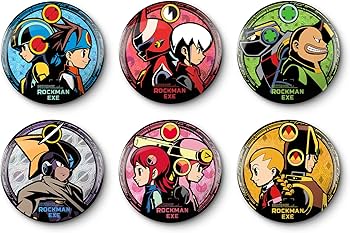 Amazon | FANTHFUL ロックマンエグゼ FP009RME23 缶バッジセット 6個