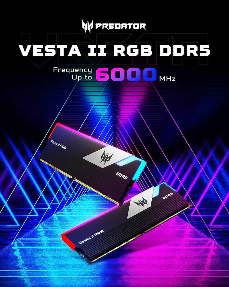 かまくらさん専用Vesta II DDR5 RGB 32GB (16GBx2) Acer Predator