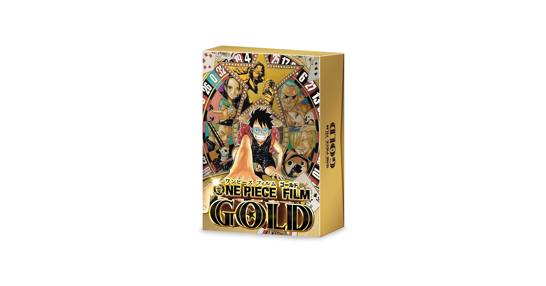 Amazon.com: One Piece One Piece Film Gold Blu-ray Golden Limited