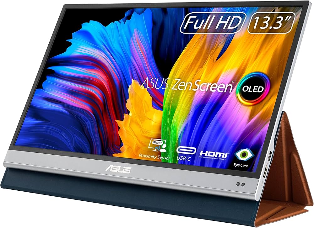 Amazon.co.jp: ASUS 有機EL モバイルモニター ZenScreen OLED MQ13AH