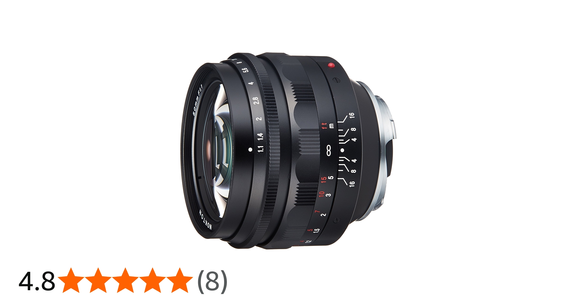 Amazon.co.jp: VoightLander 単焦点レンズ NOKTON 50mm F1.1 : 家電