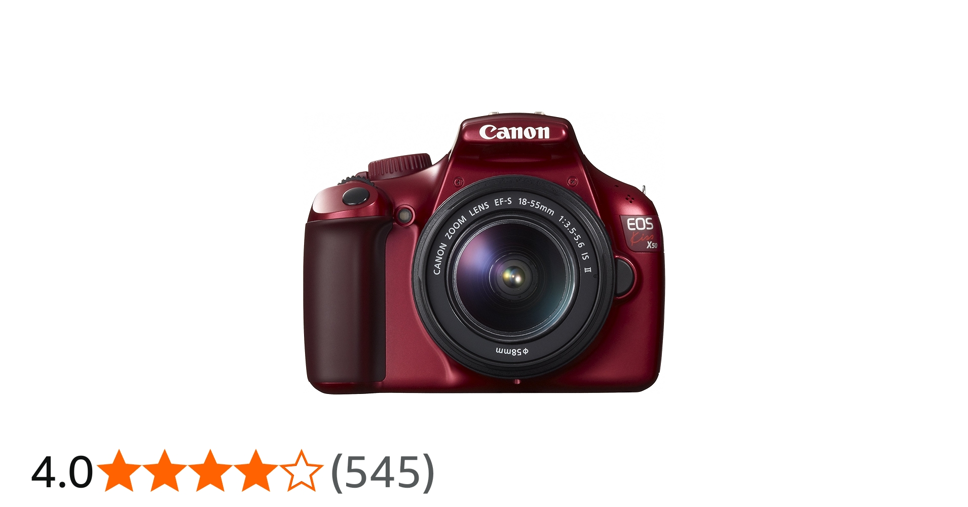 Amazon | Canon デジタル一眼レフカメラ EOS Kiss X50 レンズキット EF