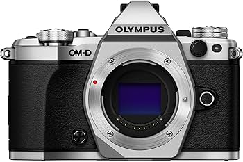 Amazon Canada: Olympus OM-D E-M5 Mark II Digital Camera, Silver, Body