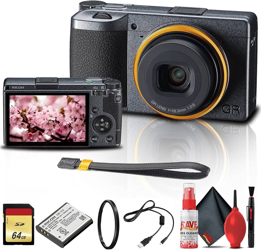 Amazon.com : Ricoh GR III Street Edition Digital Camera Bundle