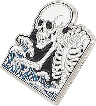 Amazon.co.jp: バッジ がしゃどくろ ピンバッジ 浮世絵 歌川国芳