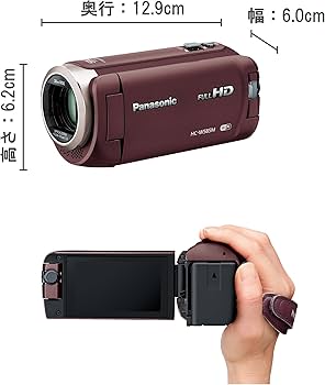 Amazon.co.jp: パナソニック HDビデオカメラ W585M 64GB ワイプ撮り 高