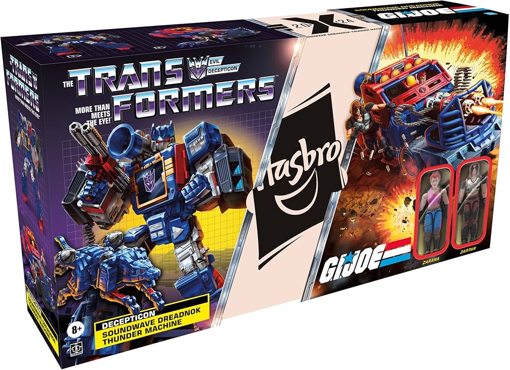 Transformers Collaborative G.I. Joe x, Action Figure di Soundwave
