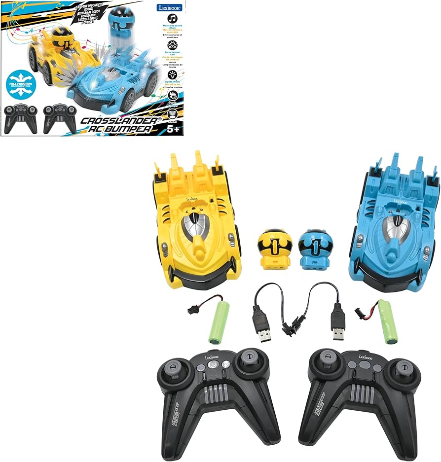 Amazon.com: LEXiBOOK, Crosslander® RC Bumper, Set of 2 Radio