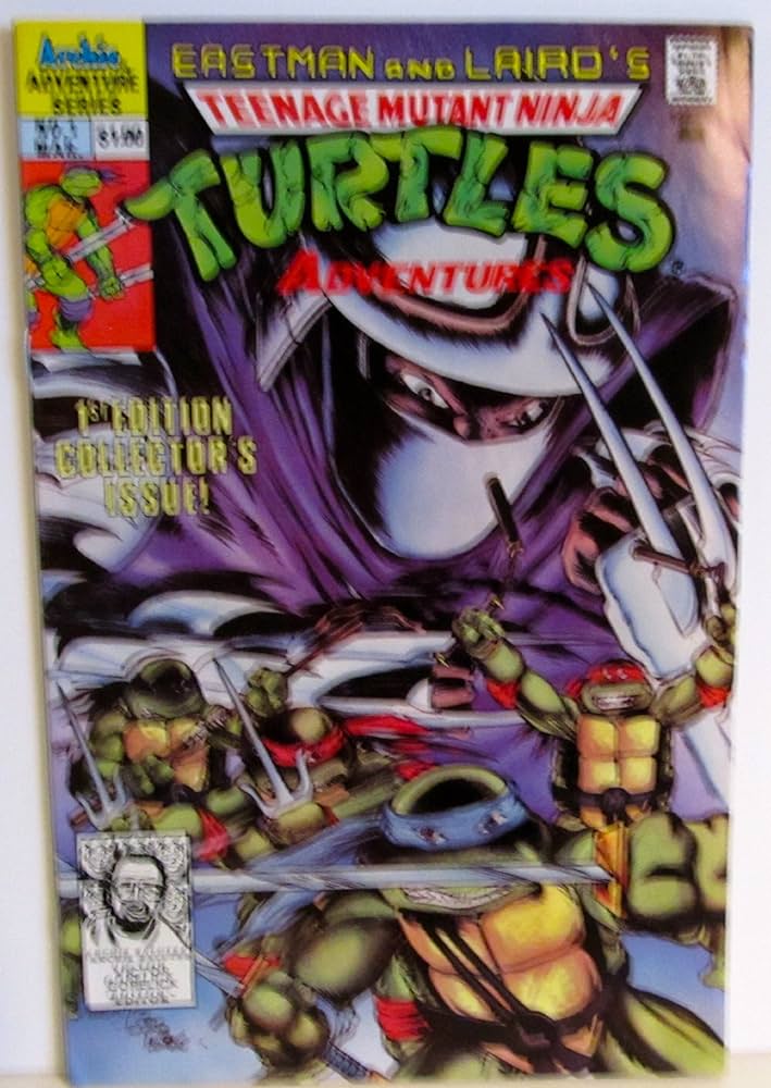 Teenage Mutant Ninja Turtles Adventures No. 1 First Edition
