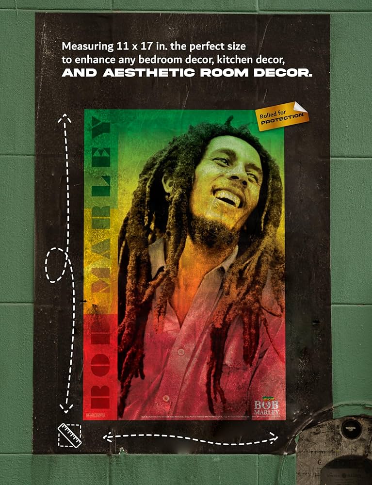 Amazon.com: Pyramid America Bob Marley Poster – Hippie Room Decor