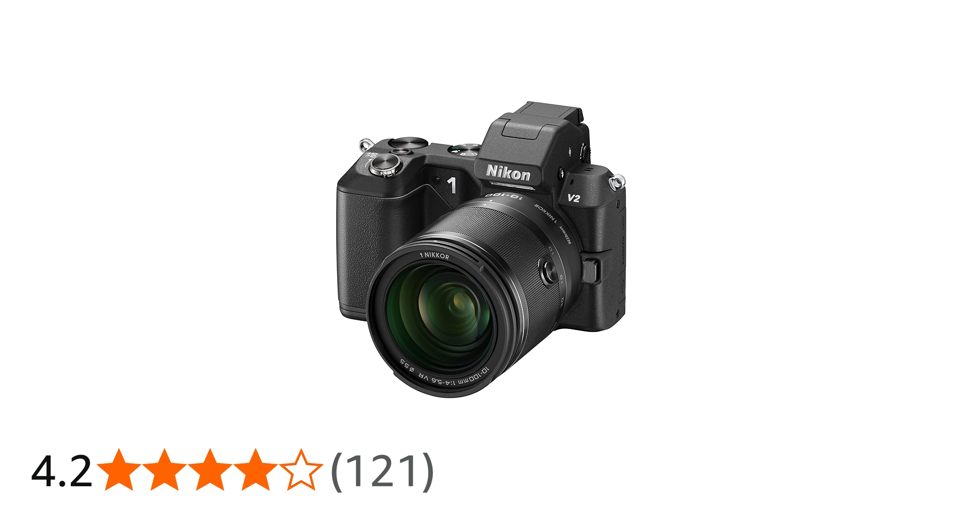 Amazon | Nikon ミラーレス一眼 Nikon 1 V2 小型10倍ズームキット 1