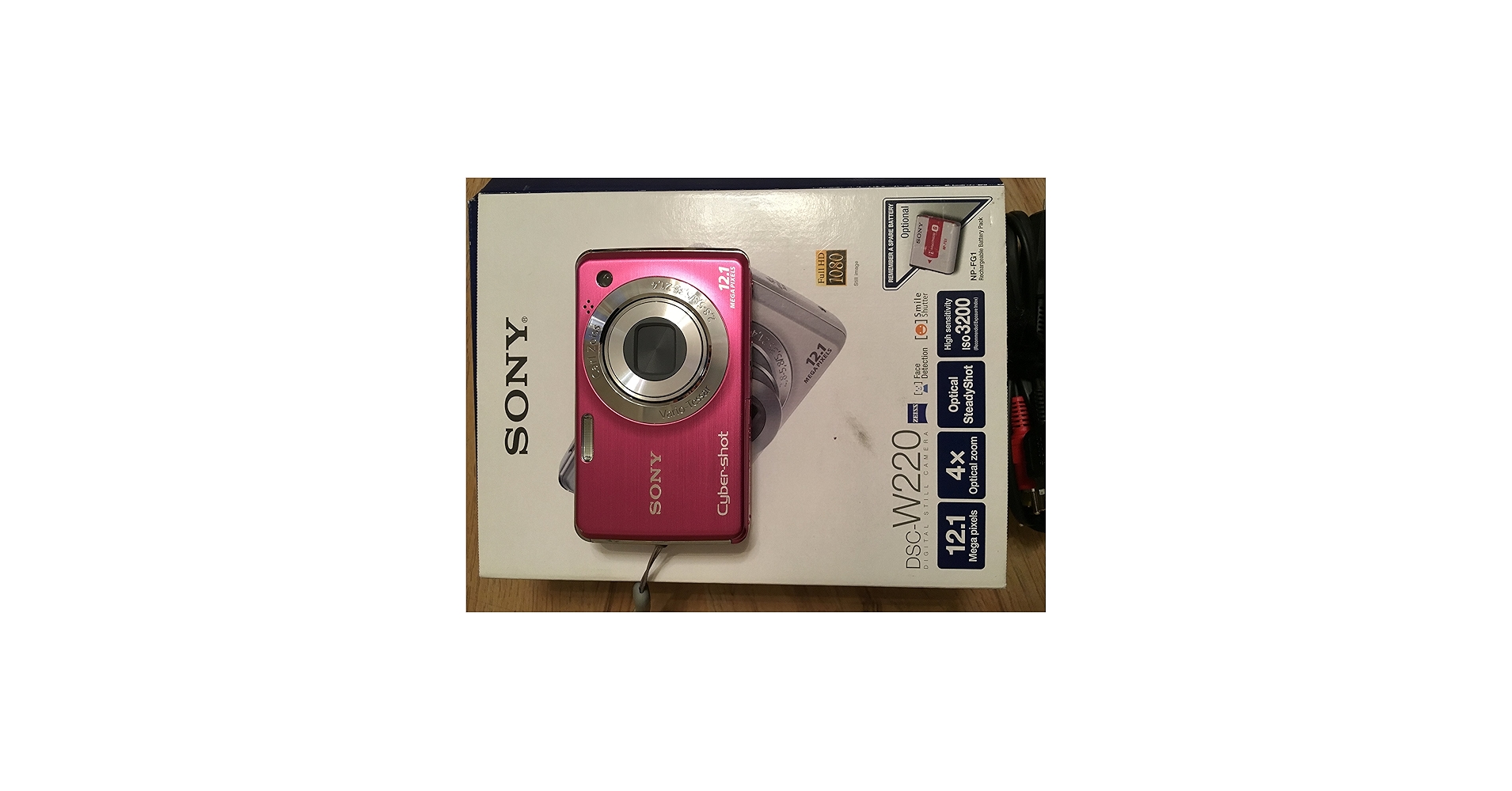Amazon.com : Sony Cybershot DSC-W220 12MP Digital Camera with 4x