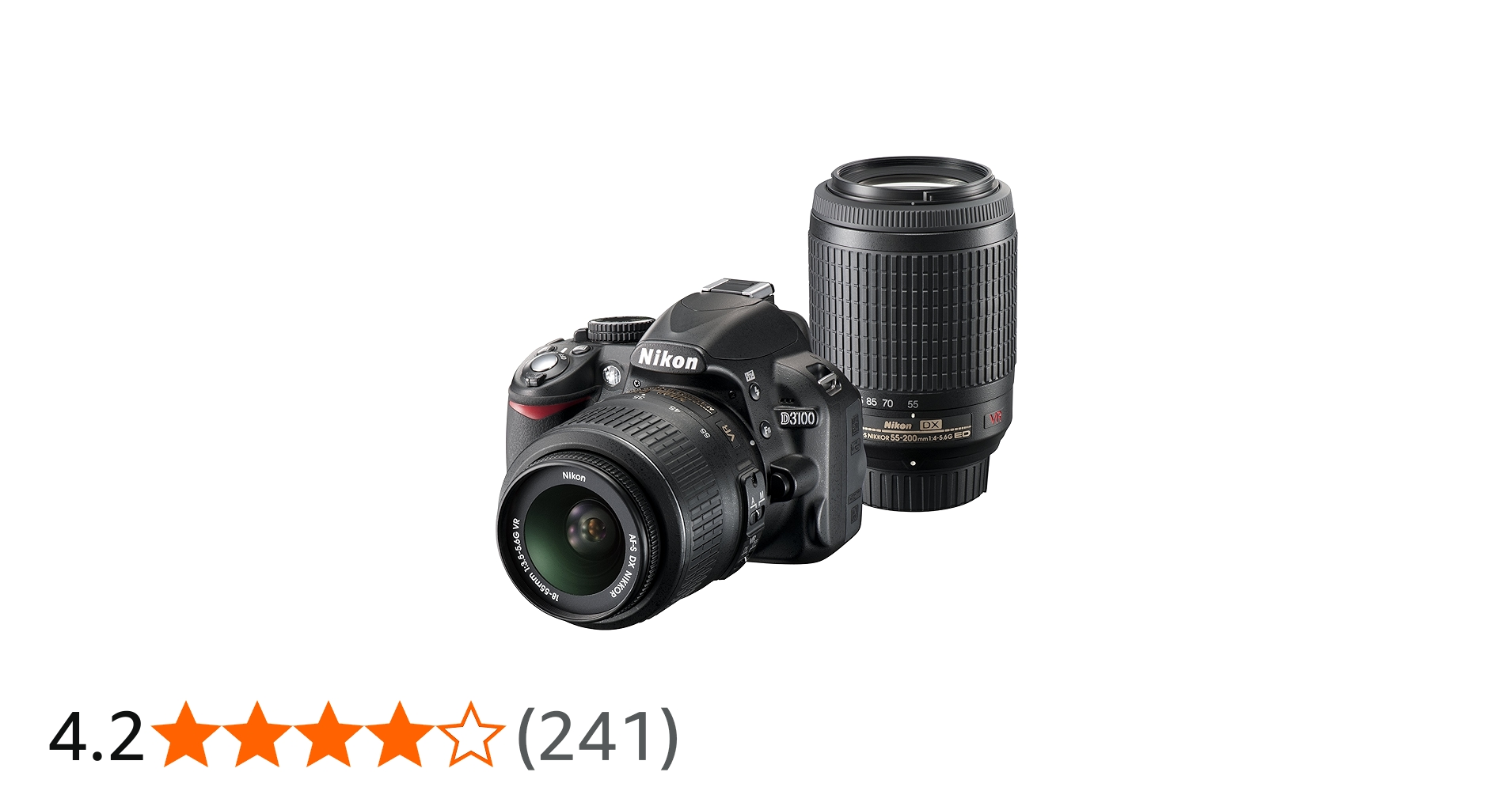 Amazon | Nikon デジタル一眼レフカメラ D3100 200mmダブルズーム