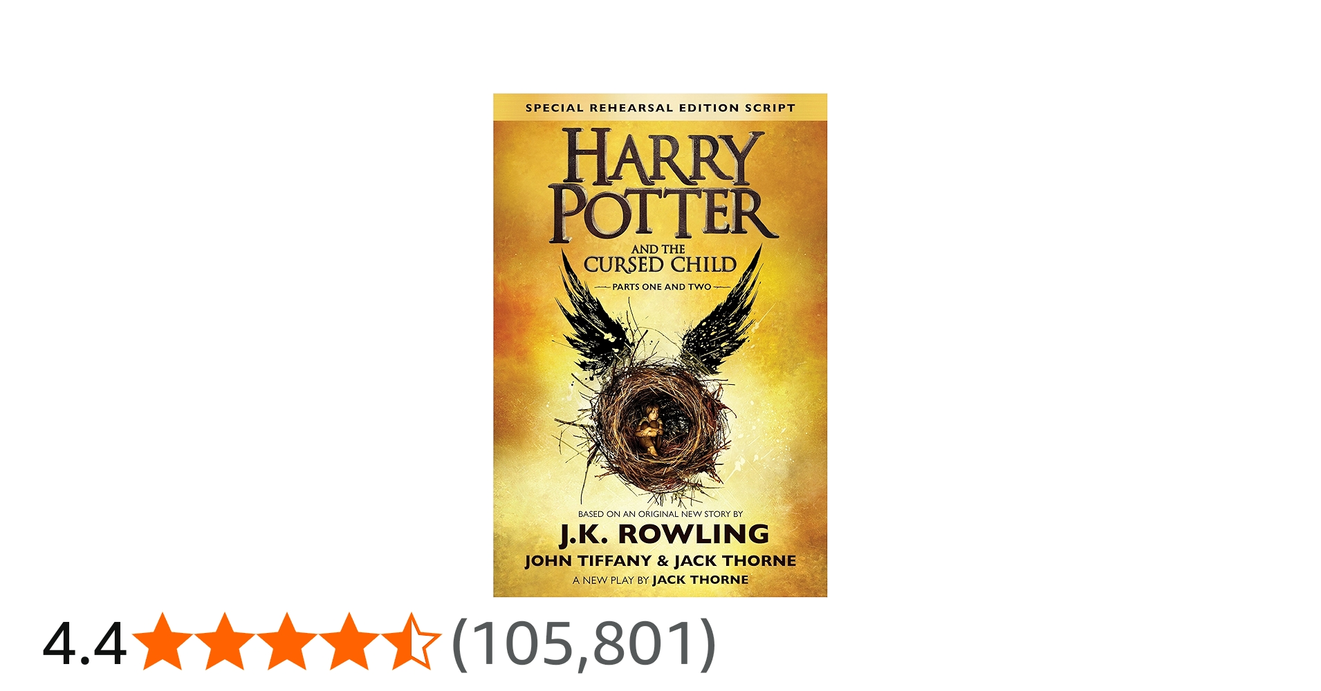 Amazon | Harry Potter and the Cursed Child - Parts One and Two