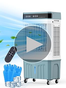 Amazon | 冷風機 冷風扇 【Heshare 2025年夏新登場！大型気化式】 水