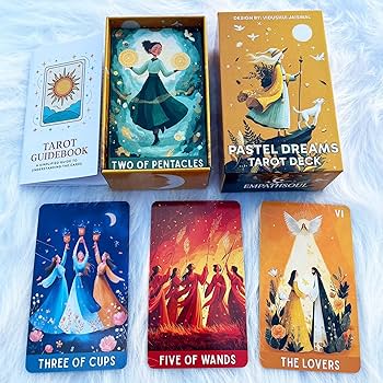 Amazon.co.jp: EMPATHSOUL パステルドリームタロットデッキ、初心者